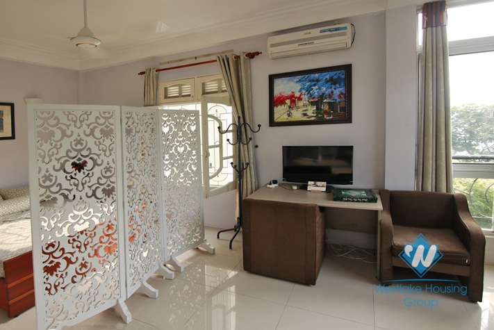 Lovely apartment with lake view for rent in Truc Bach, Ba Dinh